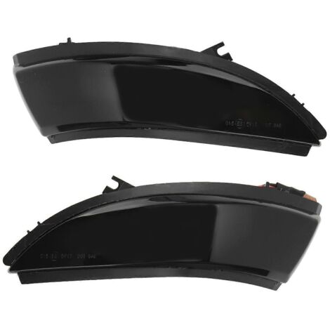 Feux de clignotant dynamique LED lentille fumée pour rétroviseur latéral Captur 2013-2016, indicateur lumineux latéral, ampoule de signalisation moderne. (158 caractères)