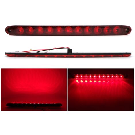 Feux de freinage, feux de brouillard, position LED rouge