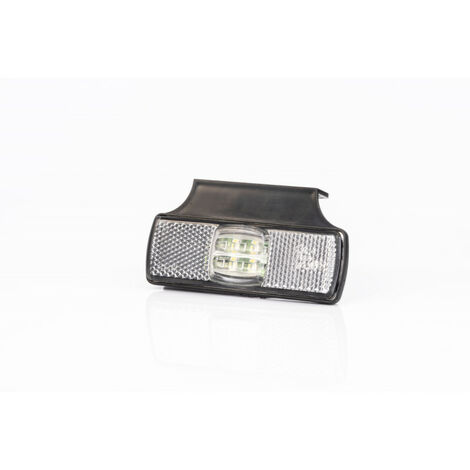 FEUX DE GABARIT LED 12/24V BLANC SUR EQUERRE + CONNECTIQUE QS150