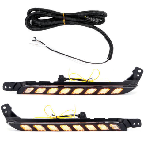 Feux de jour à LED avant gauche et droit de remplacement pour Hilux Revo 2020-2022,de