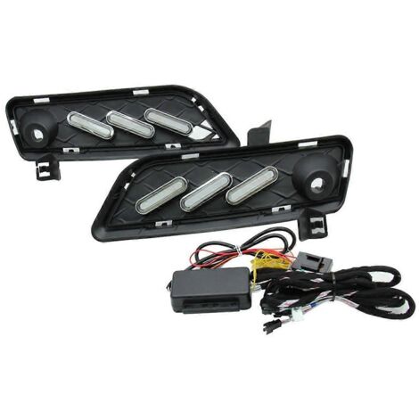 Feux de jour à LED pour voiture, clignotants, antibrouillards, DRL pour X3