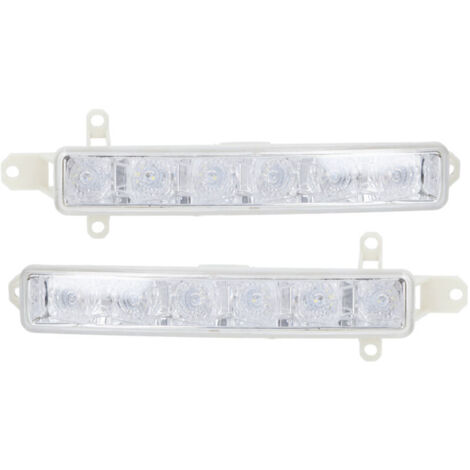 Feux de jour auto 2 pièces 5520280, 6 LED, lumière vive, résistants à la chaleur