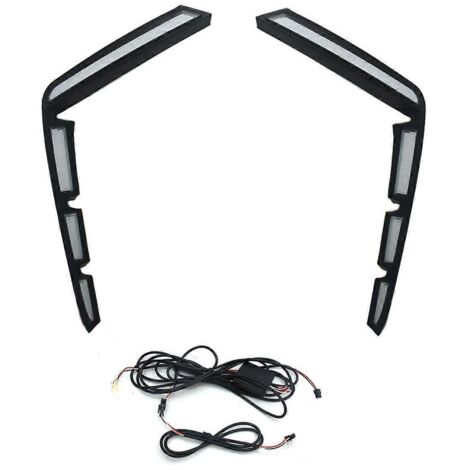 Feux de jour (DRL) pour voiture, feux antibrouillard tricolores pour --
