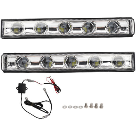 Feux de jour LED de remplacement pour voiture, pour W463 G500 G550 G65 G63 AMG 2004 – 2018, argent