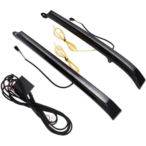 Feux de jour pour Toyota Land Cruiser 4500/4700 LC100 (modèles 98-07), compatibles avec les séries FZJ/UZJ. Améliorent l'esthétique et la sécurité. Source lumineuse LED de type d'origine, durable et é