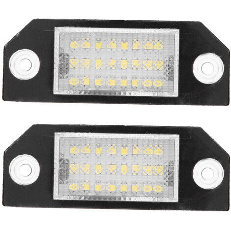 Feux de Plaque d'Immatriculation 24 LED pour Ford C-MAX Focus MK2 (Lot de 2)