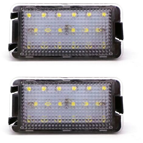 Feux de plaque d'immatriculation à LED Seat 2 pièces