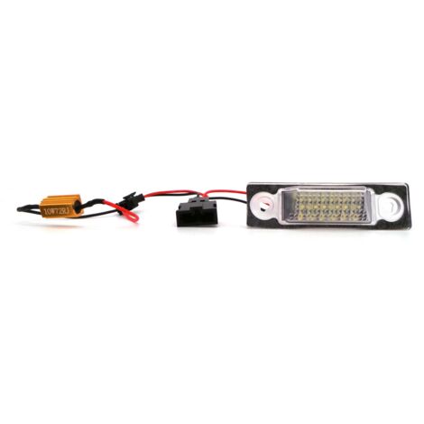 Feux de plaque d'immatriculation LED Ford VW Seat 2x650lm 2pcs