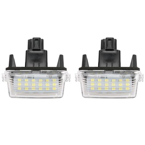 Feux de plaque d'immatriculation LED pour Toyota Corolla 2014
