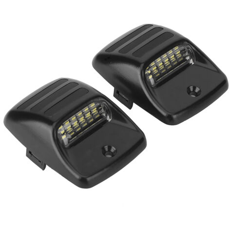 Feux de plaque d'immatriculation LED pour Toyota Tacoma 2005-2015, 18 LED