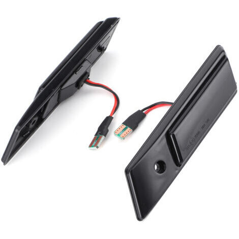 Feux de position latéraux à LED avec clignotants dynamiques séquentiels, compatibles avec BMW Série 7 E32 (lot de 2).
