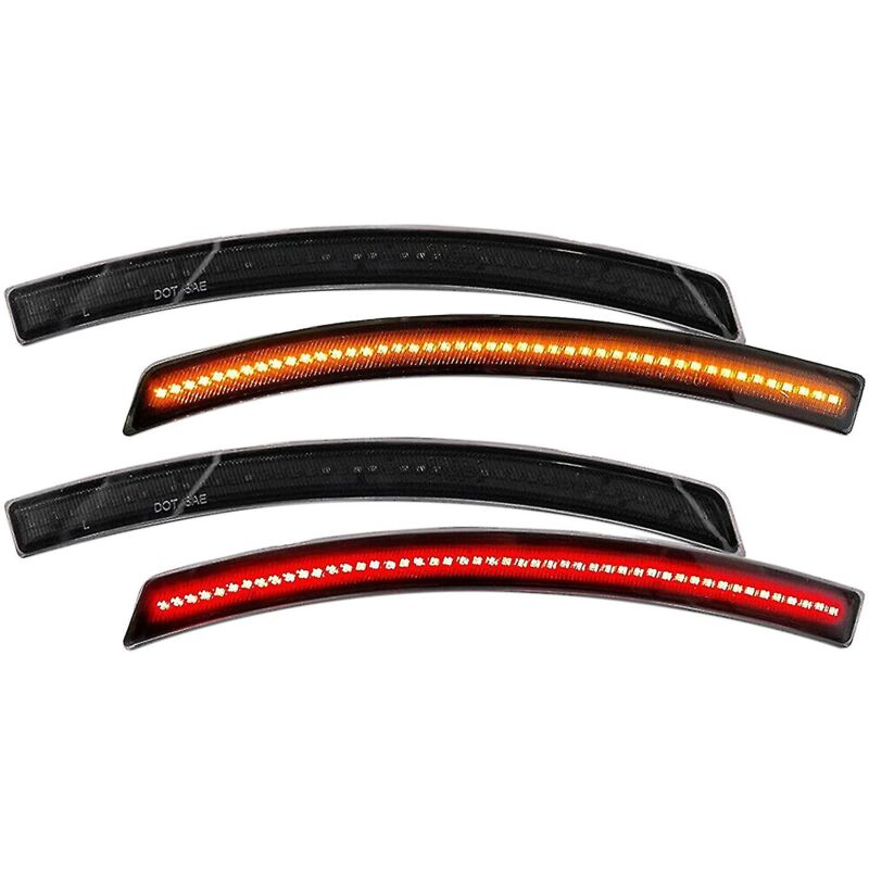 Lifcausal - Feux de position latéraux pour Chevrolet Corvette C7 2014-2019 Clignotant