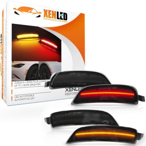 Feux de position LED avant & arrière Mazda Mx-5 Mx5 2016-2022 - Version Fumée - Plug&Play - 4pcs