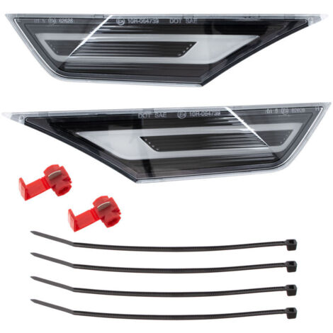 Feux de Position LED Dynamiques pour Honda Civic X 16-22, Clairs, 2 Pièces