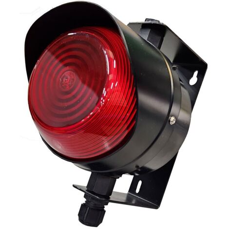 Feux de signalisation à LED à LED Feu Clignotant, Statique, Rouge, 20  30 V c.c. ( Prix pour 1 )