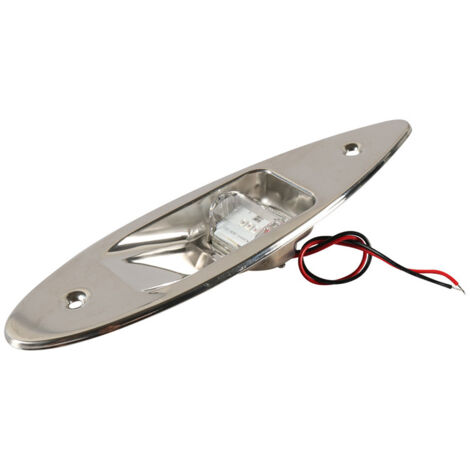 Feux de signalisation latéraux bâbord et tribord en acier inoxydable marin, feux de signalisation bicolores à LED, voyants rouges et verts, accessoires d'éclairage pour la marine et les yachts, modèle