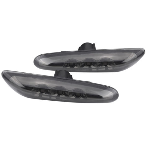 Feux de signalisation latéraux LED fumés pour BMW Série 1, 3, 5 et 6.
