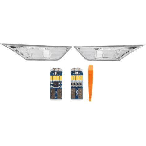Feux de Signalisation Latéraux LED pour Honda Civic 2016-2021, Compatible Référence 20559010