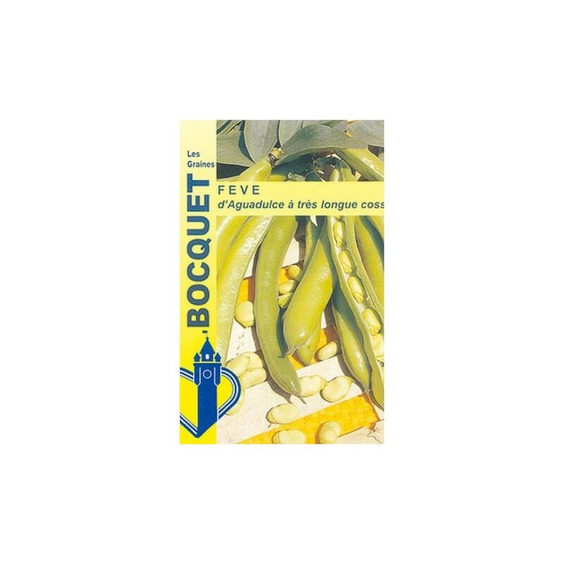 Graines Bocquet - Fève d'Aguadulce longue cosse - 125g