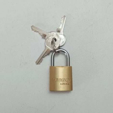 Ff group 50mm hugo locks sb lucchetto di ottone modello ad arco