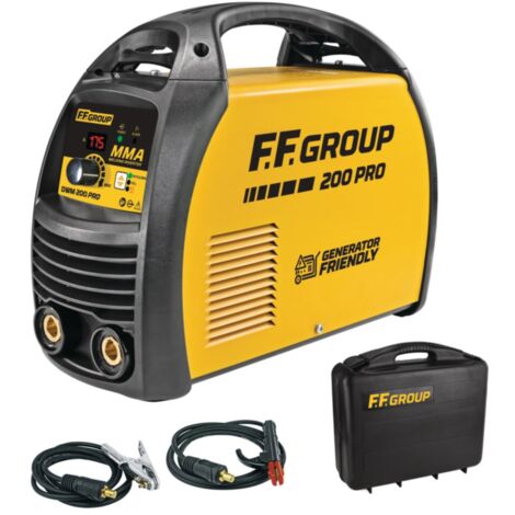 Ff-group dwm 200 pro saldatrice inverter 200a uso professionale