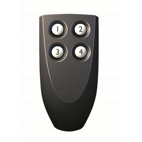 F&F  Télécommande radio FW-RC4 - 4 boutons - Contrôle électrique - Portée 100 m - Systme F-Wave