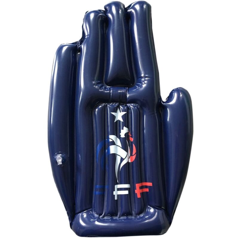 Mains gonflables - Officiel fff - Pour supporters de football Taille standard Bleu trendyflair
