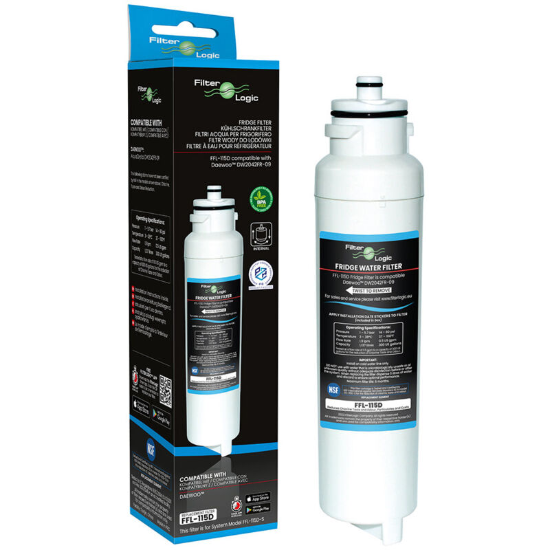 Image of FilterLogic FFL-115D Fridge Water Filter Compatible&hellip;
