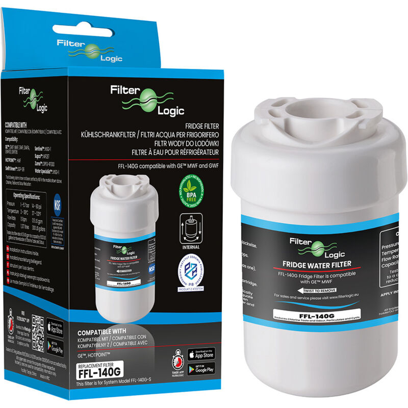 Image of FilterLogic FFL-140G Fridge Water Filter Compatible&hellip;