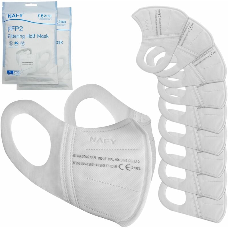 FFP2 - Disposable face masks - facemask, mask, mouth mask - 20 pieces