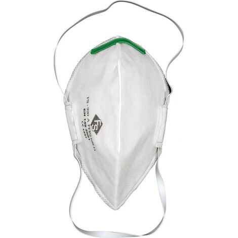 FFP2 Halbmasken, flach, Schutz vor Staub und Aerosolen (2 Stück)