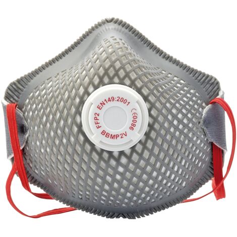 Ffp2 Moulded Plastic Mask Pk3 - 82486
