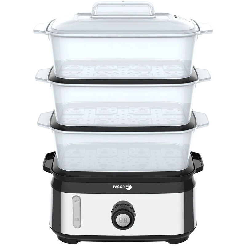 Pentola a vapore 3 cestelli 950w - fg1477 - fagor
