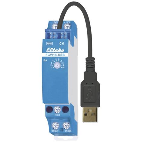 FGW14-USB Eltako bus RS485 Passerelle rack X243852