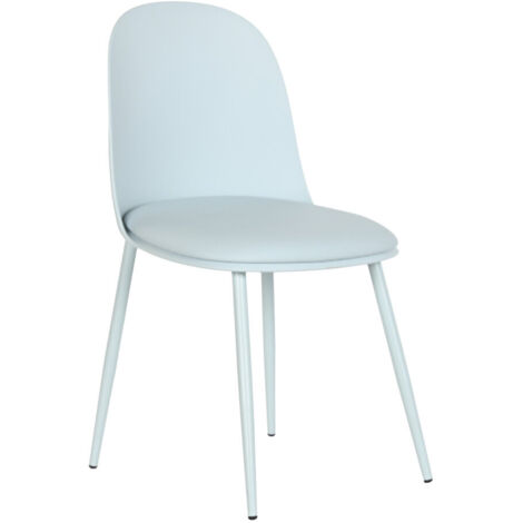 fh-deco Azzurra chaise scandinave azur confortable