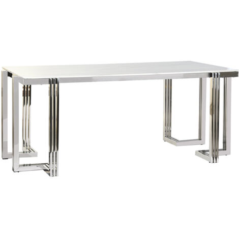fh-deco DKD Home Decor table transparent acier 180x90 cm