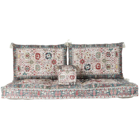 fh-deco Poltrona Comfort Fauteuil Multicolore 155x76x65 cm