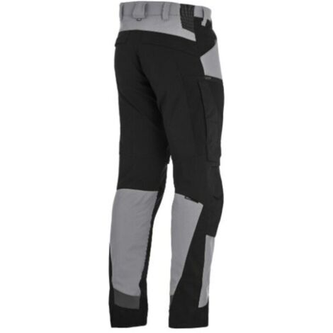 FHB Arbeitshose Leo Gr. 52, grau/schwarz