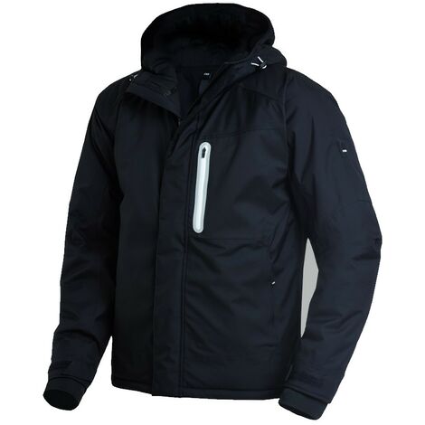 5XL Craftland Winterjacke Arbeitsjacke Winter Jacke warm schwarz marine Gr XS 