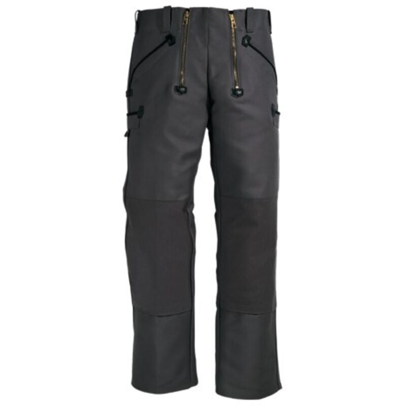 Pantalon klaus - Double zip - Taille 58,noir
