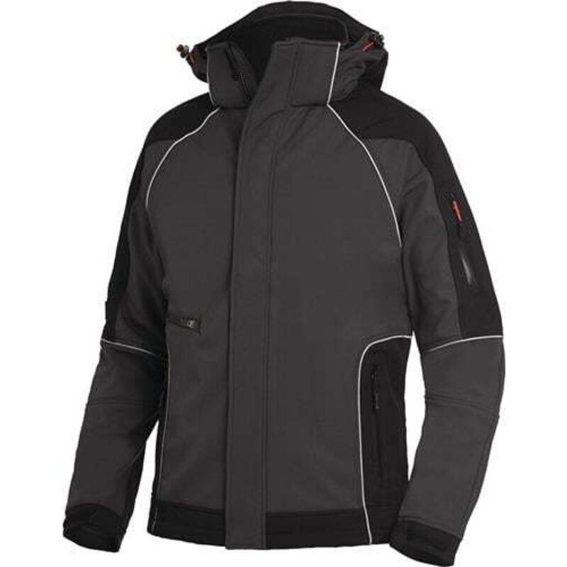 Veste softshell FHB WALTER taille M anthracite / noir - 78518-1220-M