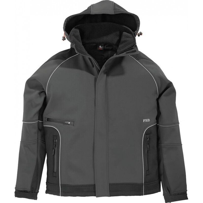 Veste softshell FHB walter taille l anthracite / noir - 78518-1220-L