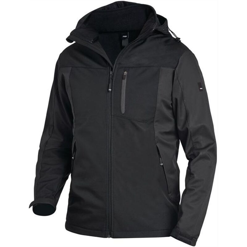 FHB - Veste en softshell jannik taille xl anthracite/noir 100 % pes