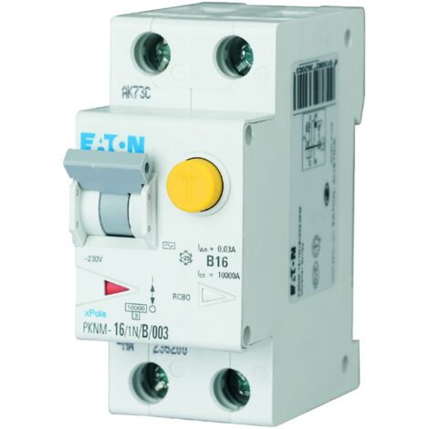 FI/LS-Schalter Typ A  10kA B 16A/1pol+N/30mA  2TE 236205