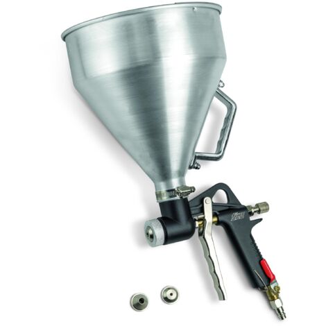FIAC Pistola a Spruzzo per Intonaco 1404 con Imbuto per intonaco da 4500ml, Ugelli da 4, 6 e 8 mm, Pressione Max 8 Bar