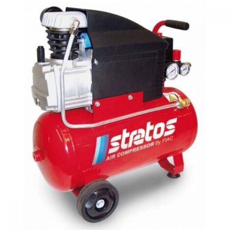 FIAC Stratos 24 compressore carrellato elettrico serbatoio 24 lt aria compressa