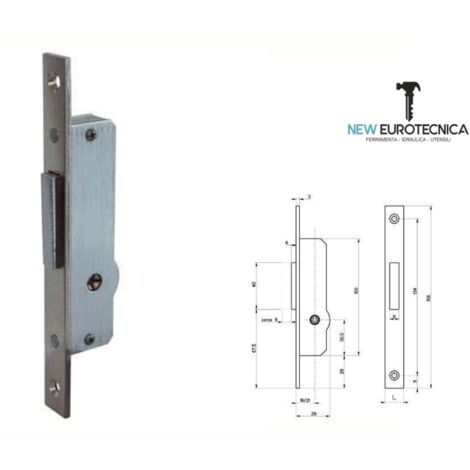IS&EACUTE Serratura montante infilare 903 14 fiam entrata 16 mm