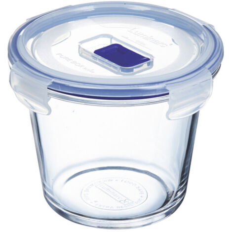 FIAMBRERA DE CRISTAL REDONDA DE 15X7 CM
