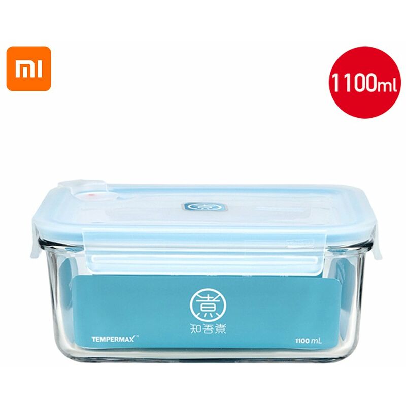 

Fiambrera de vidrio para microondas Caja de almacenamiento de alimentos Contenedores de cocina Mantener la comida fresca Caja de almacenamiento de