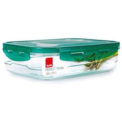 Fiambrera Hermética Ibili 790420 Plástico 2 L 27 x 20 x 6,5 cm